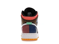 Фото № 4 с приближением к товару «‎Jordan 1 Mid MMD Multi-Color Grid »