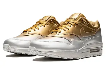 Nike Wmns Air Max 1 LX 'Metallic Gold Platinum' - 3