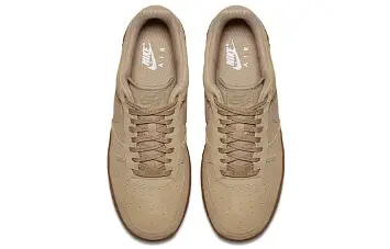  Nike Air Force 1 Low Skate shoes MushroomGum BrownIvory - 7