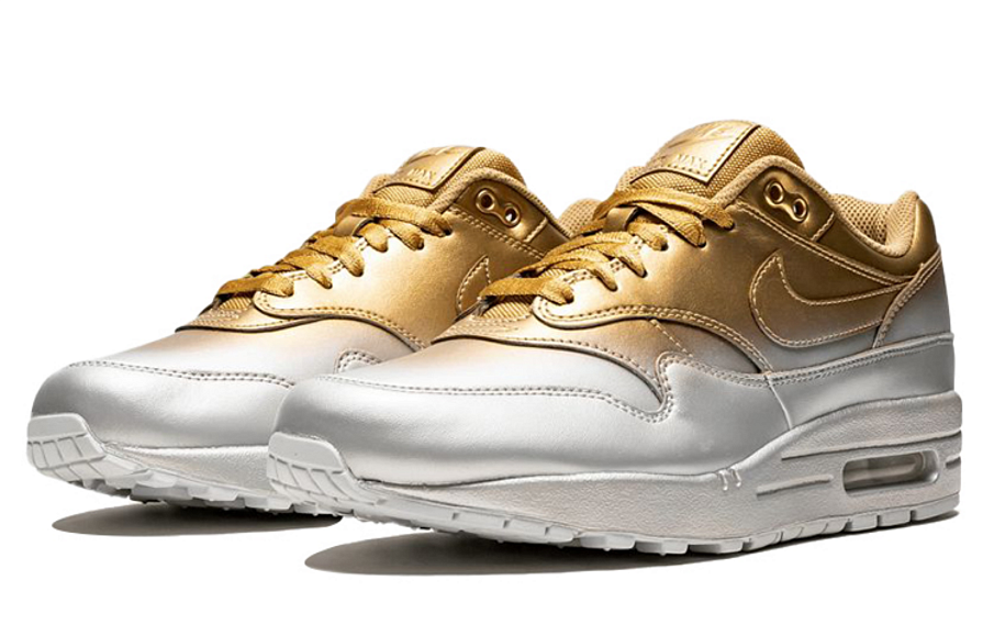 Фото № 3 с приближением к товару «‎Nike Wmns Air Max 1 LX 'Metallic Gold Platinum'»