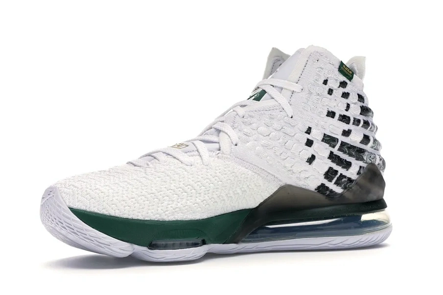 Фото № 2 с приближением к товару «‎Nike LeBron 17 SVSM White PE»