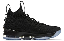 Фото № 2 с приближением к товару «‎ Nike Lebron 15 Basketball shoes Black Metallic Gold»