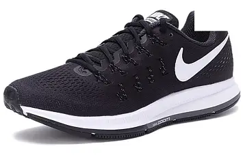 Nike Air Zoom Pegasus 33 'Black White' (831352-001) - 2