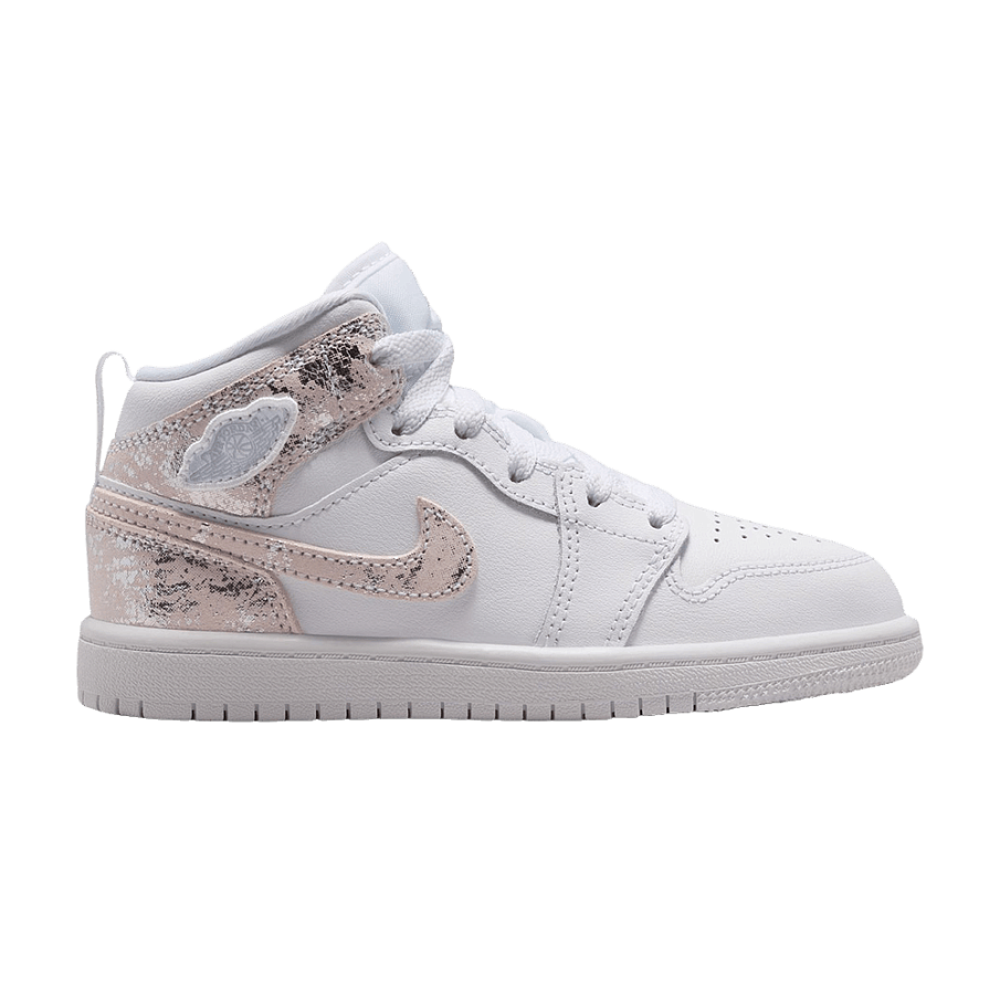 Фото № 1 с приближением к товару «‎Air Jordan 1 Mid SE PS White Field Silver»