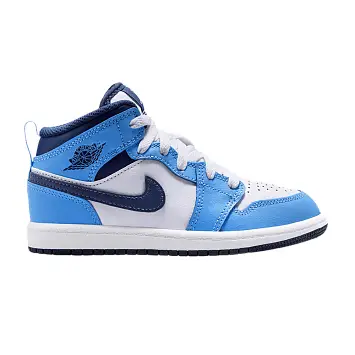 Air Jordan 1 Mid PS University Blue Midnight Navy - 1