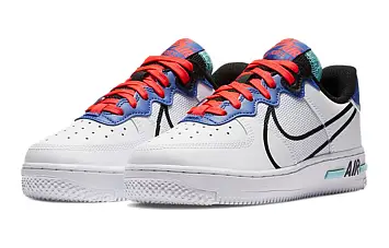 Nike Air Force 1 React (GS) RedWhiteBlue - 4