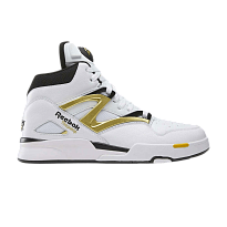 Фото № 1 с приближением к товару «‎Reebok Pump Omni Zone II White Black Gold»