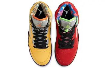 Air Jordan 5 Retro SE "What The" RedYellow - 7