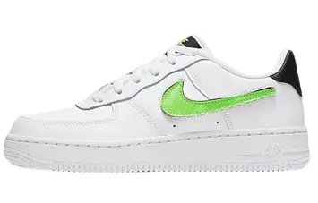 Nike Air Force 1 Low Removable Swoosh White Green - 1