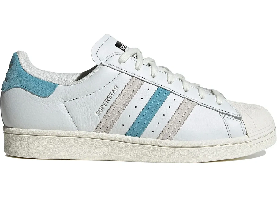 Фото № 1 с приближением к товару «‎adidas Superstar Cream White Preloved Blue»