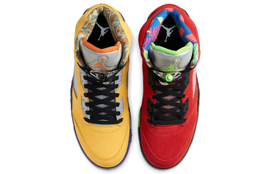 Фото № 4 с приближением к товару «‎Air Jordan 5 Retro SE "What The" RedYellow»