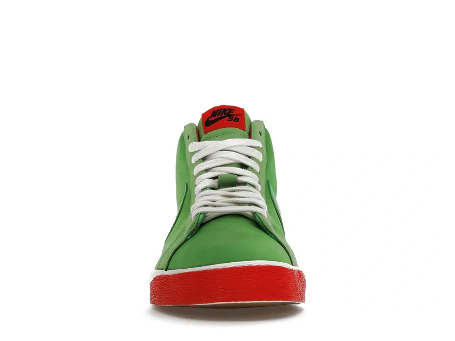 Фото № 2 с приближением к товару «‎Nike SB Blazer Green Spark Pimento»