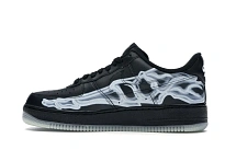 Фото № 6 с приближением к товару «‎Nike Air Force 1 Low Black Skeleton Halloween (2019)»