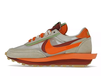 Nike LD Waffle sacai CLOT Kiss of Death Net Orange Blaze - 5