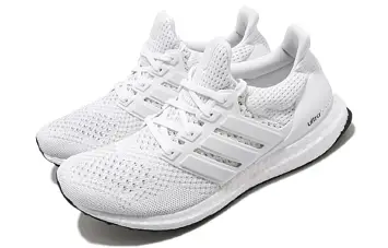 Adidas Ultra Boost 1.0 All White Running Shoes White - 5