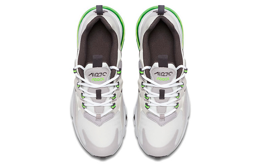 Фото № 4 с приближением к товару «‎Nike Air Max 270 React (GS) GreyWhiteGreen»