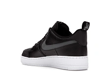 Фото № 6 с приближением к товару «‎Nike Air Force 1 Low 07 LV8 Black Tumbled Leather»
