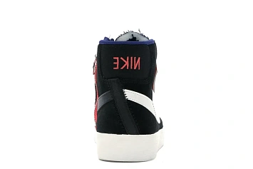 Nike Blazer Mid Rebel Deep Royal Black  - 4