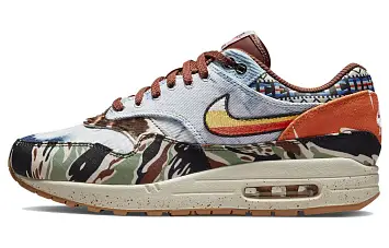 Concepts x Nike Air Max 1 Low-Top Running Shoes BlueBlackGreen - 1