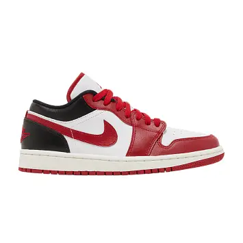 Women's Air Jordan 1 Low White Gym Red - 1