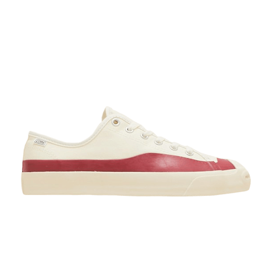 Фото № 1 с приближением к товару «‎Pop Trading Company x Converse Jack Purcell Pro Low Egret Red»