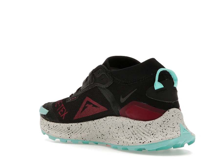 Фото № 6 с приближением к товару «‎Nike Pegasus Trail 3 Gore-Tex Black Dynamic Turquoise Bright Crimson»