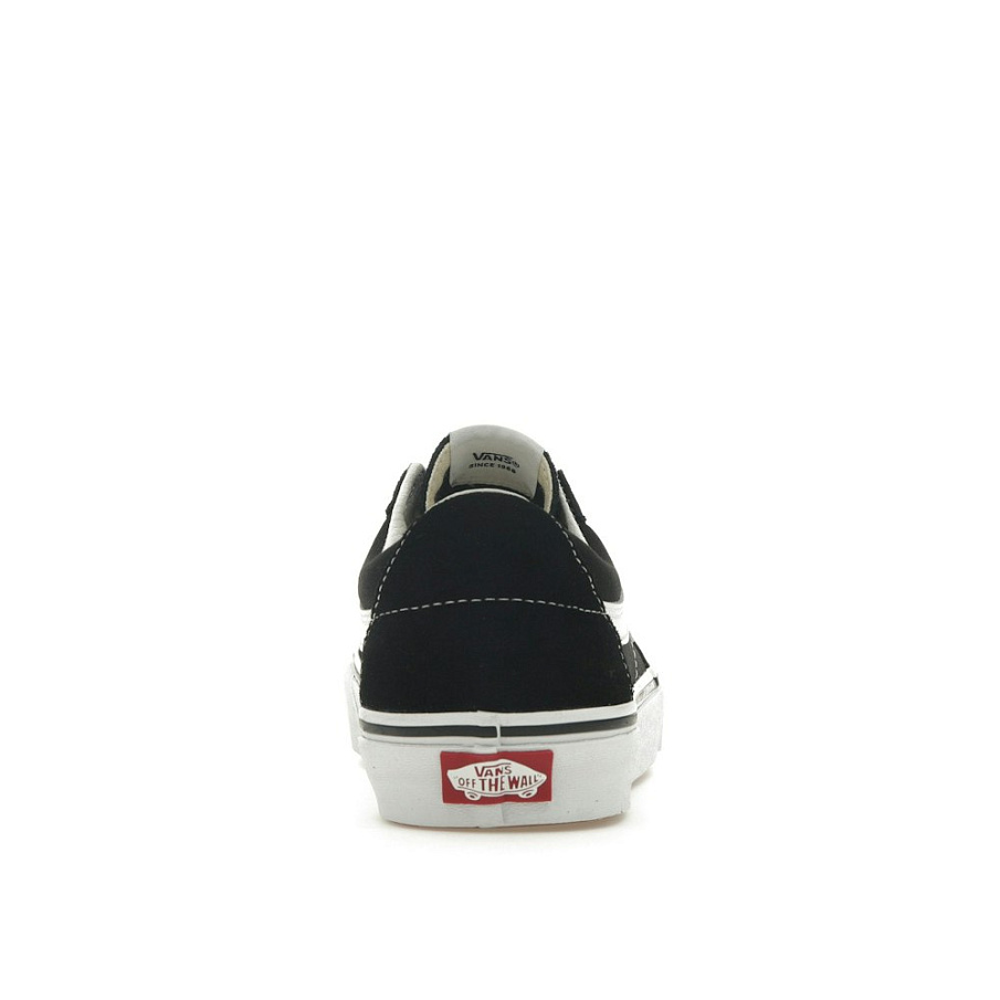 Фото № 4 с приближением к товару «‎Vans Sk8-Low Black White»