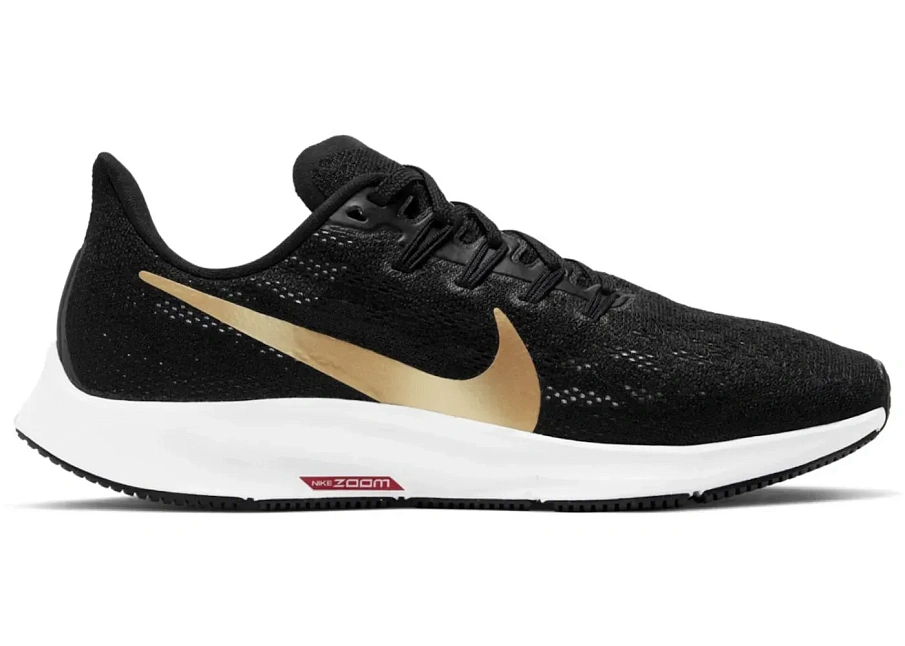 Фото № 1 с приближением к товару «‎Air Zoom Pegasus 36 Black University Red »