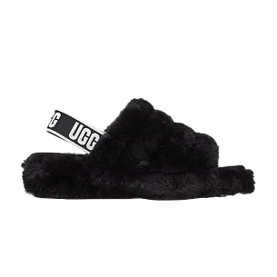 UGG Women's Fluff Yeah Slide Black