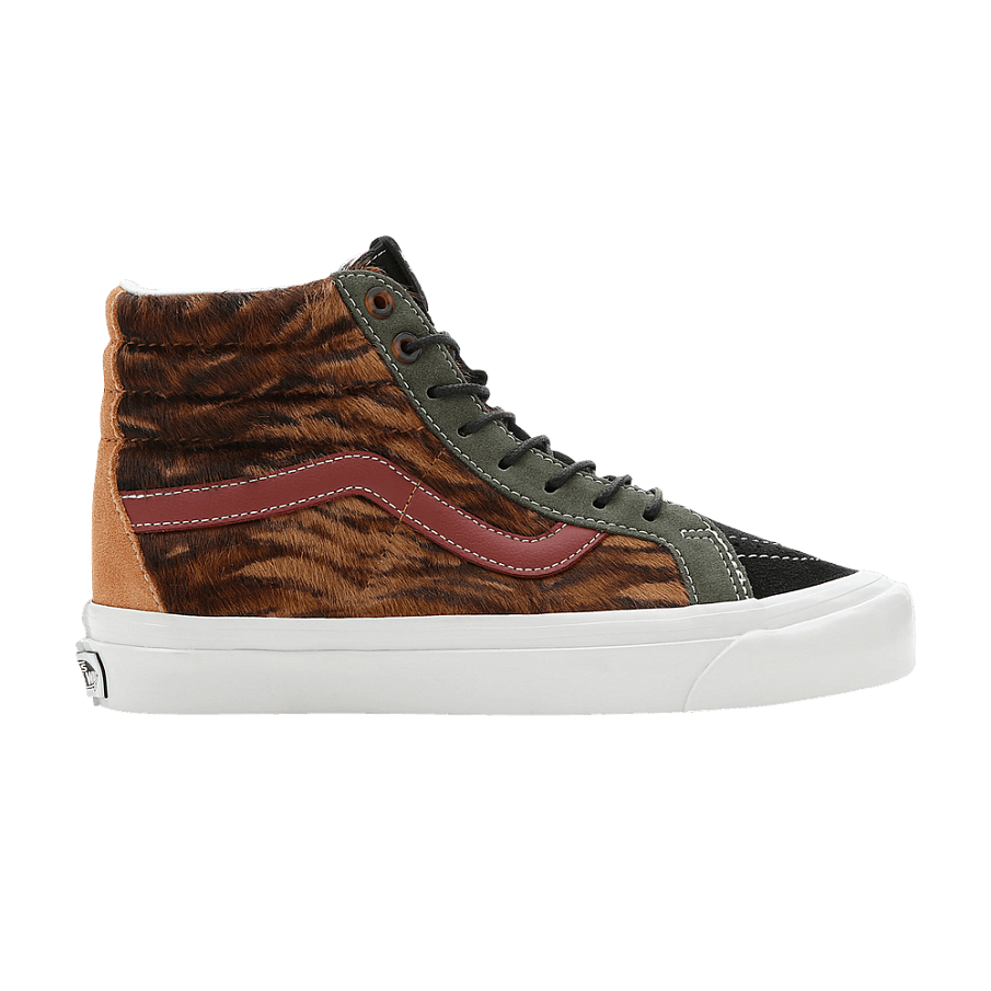 Фото № 1 с приближением к товару «‎Vans Sk8-Hi 38 DX Animal Safari»