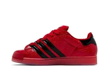 Sp5der x adidas Superstar Black Silver Metallic - 4