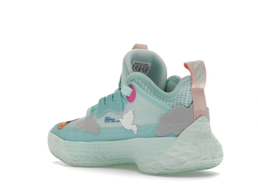 Фото № 6 с приближением к товару «‎adidas Harden Vol. 5 Futurenatural Clear Mint »