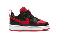 Фото № 2 с приближением к товару «‎Nike Court Borough Low 2 Td Skate Shoes BlackUniversity RedWhite»