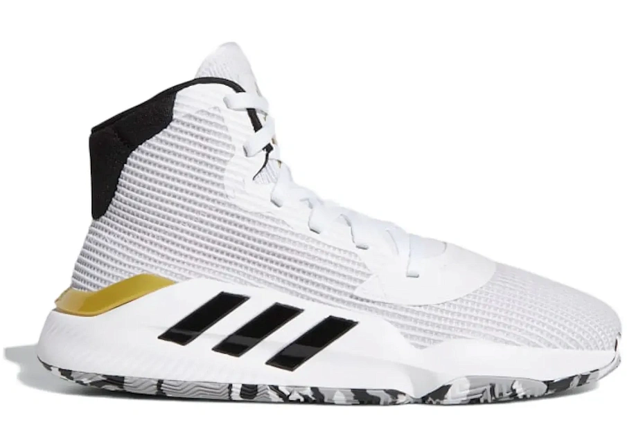 Фото № 1 с приближением к товару «‎adidas Pro Bounce 2019 White Gold Metallic»