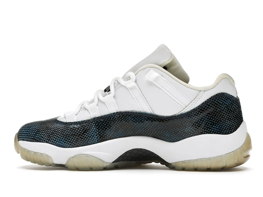 Фото № 6 с приближением к товару «‎Jordan 11 Low Navy Snakeskin (2001)»