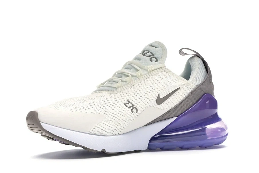 Фото № 4 с приближением к товару «‎Nike Air Max 270 Sail Pumice Space Purple »