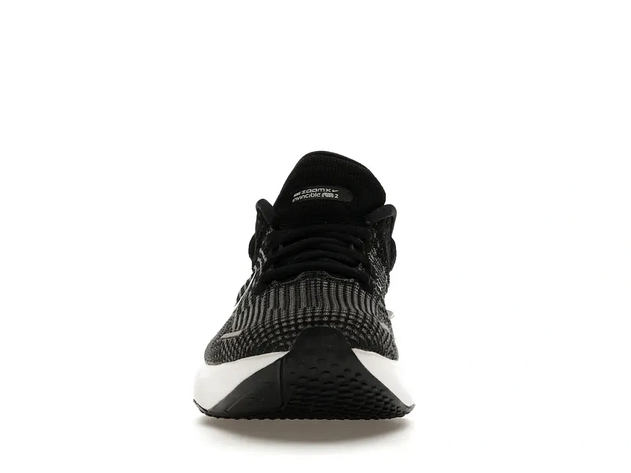 Фото № 2 с приближением к товару «‎Nike ZoomX Invincible Run Flyknit Black White »