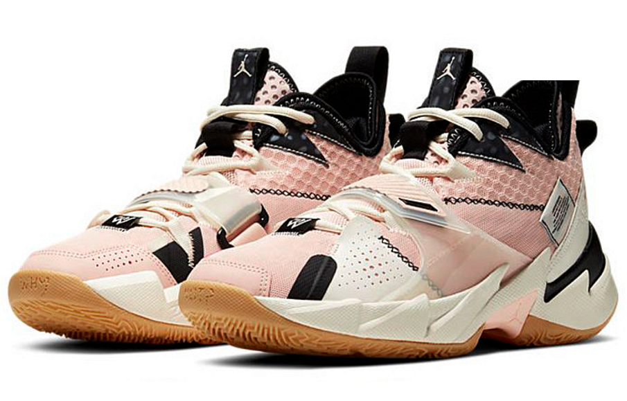 Фото № 3 с приближением к товару «‎Nike Air Jordan Why Not Zer0.3 PF Basketball shoes Washed Coral»