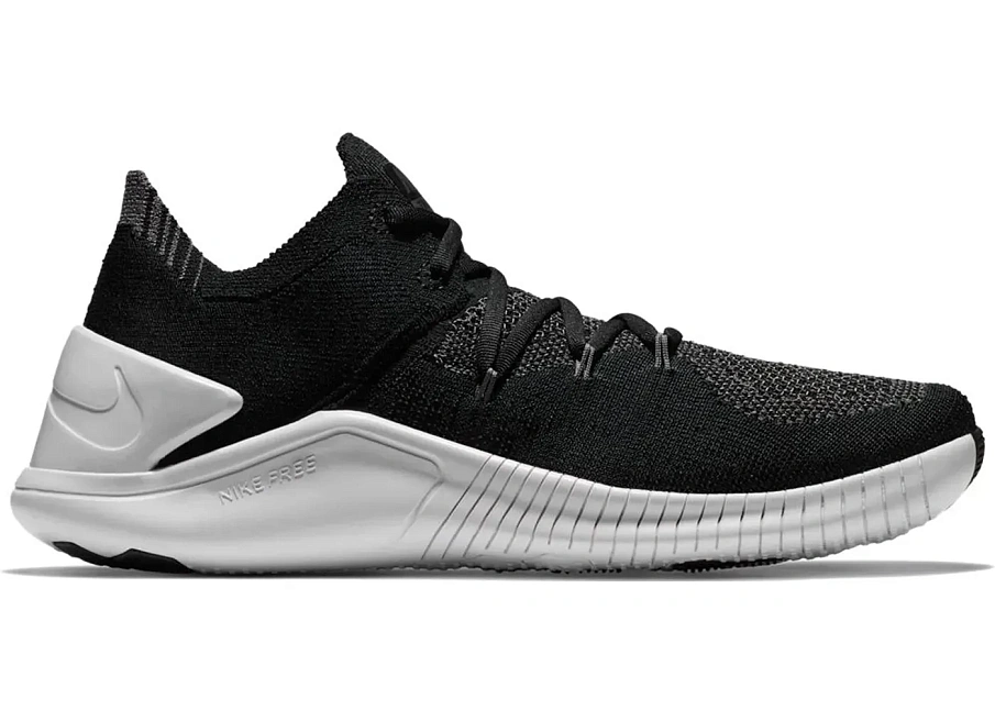 Фото № 1 с приближением к товару «‎Nike Free TR Flyknit 3 Black White Dark Grey »