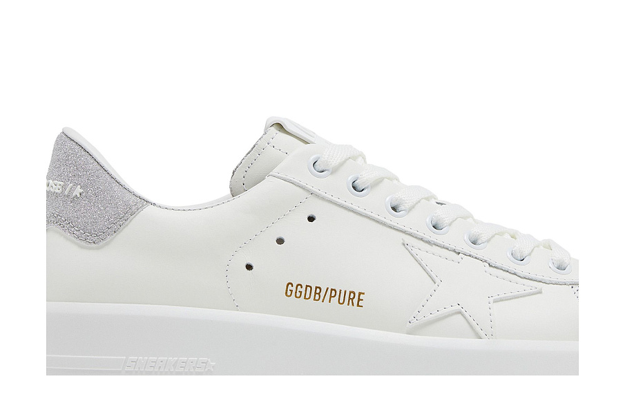 Фото № 3 с приближением к товару «‎Golden Goose Women's Purestar White Silver»