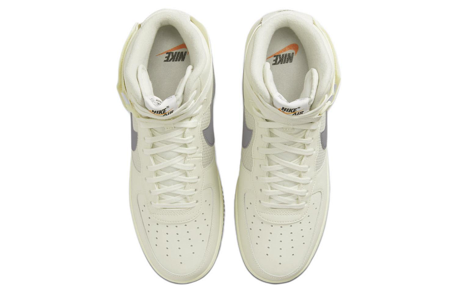 Фото № 4 с приближением к товару «‎Nike Air Force 1 High Vintage "Sail" High Skate Shoes Beige»