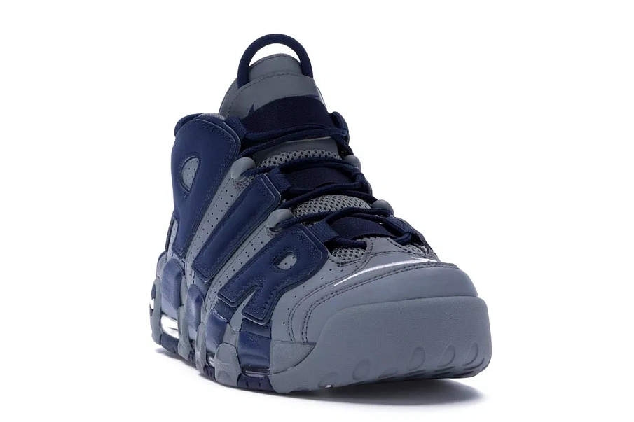 Фото № 6 с приближением к товару «‎Nike Air More Uptempo Cool Grey Midnight Navy»