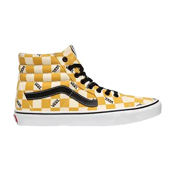 Vans Sk8-Hi Big Check - Yolk Yellow - 1
