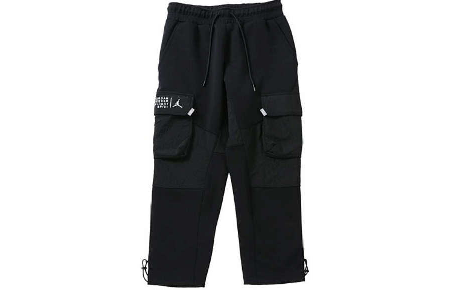 Фото № 1 с приближением к товару «‎Jordan 23 Engineered MENS Knit Sports Casual Pants Black»