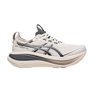ASICS Women's GEL-Nimbus 28 Go Cream Cement Grey
