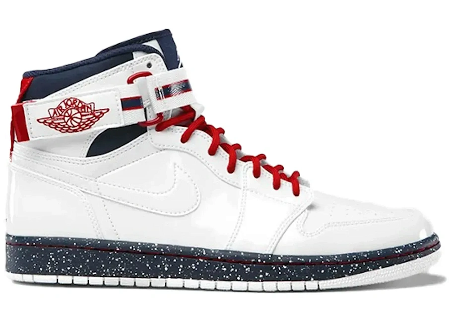Фото № 1 с приближением к товару «‎Jordan 1 High Strap Premier Olympic»