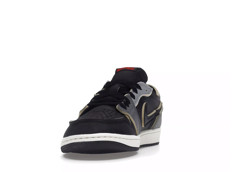 Фото № 4 с приближением к товару «‎Jordan 1 Low OG EX Black Smoke Grey»