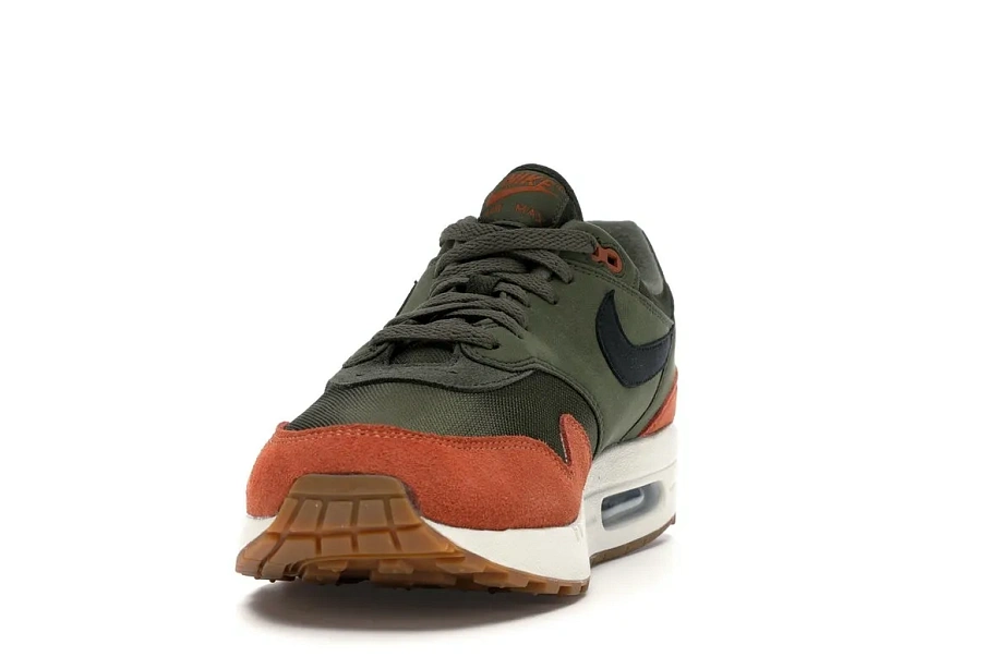Фото № 3 с приближением к товару «‎Nike Air Max 1 Olive Canvas Dark Russet»