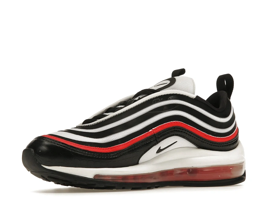 Фото № 4 с приближением к товару «‎Nike Air Max 97 Ultra 17 Black White Habanero Red »
