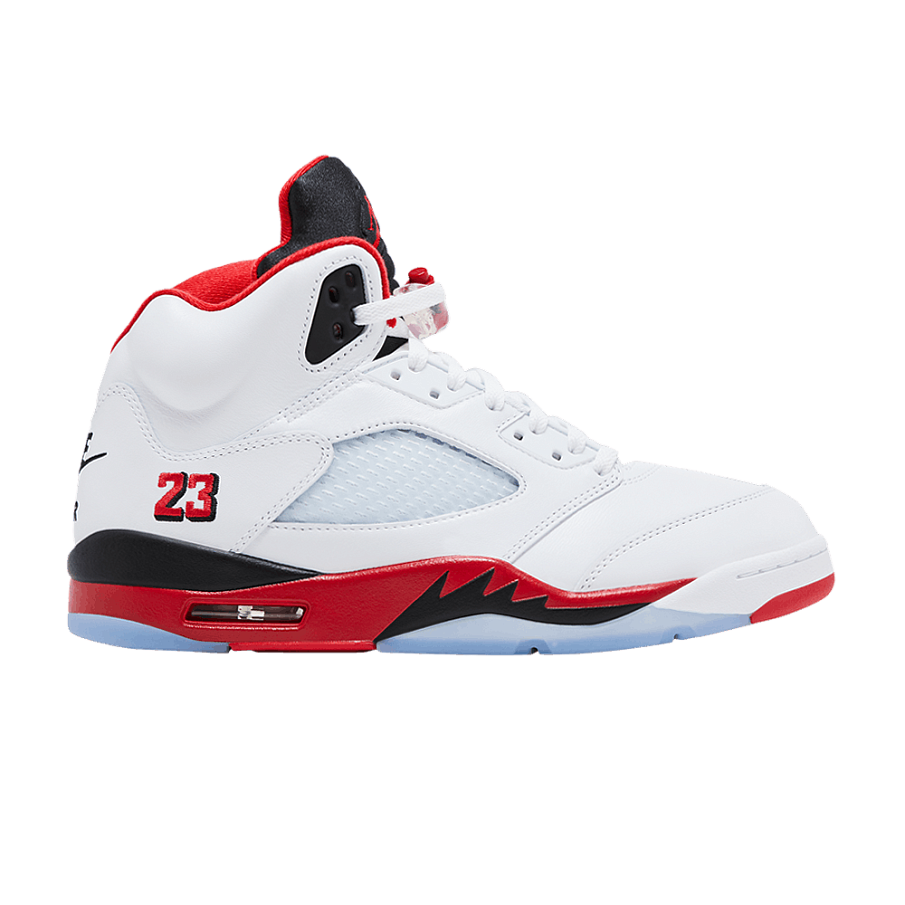Фото № 1 с приближением к товару «‎Air Jordan 5 Retro Fire Red 2025»